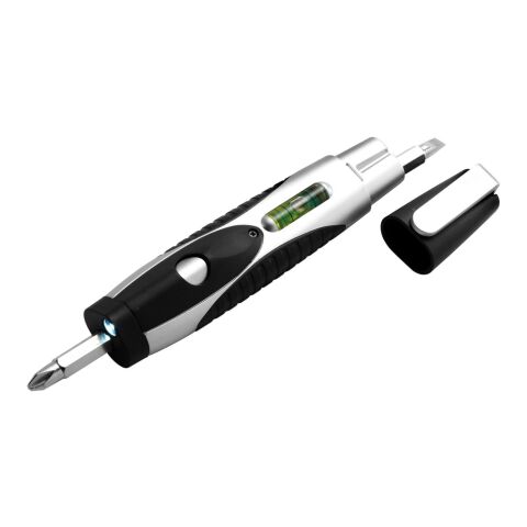 Multifunktionswerkzeug 'Creative' aus Kunststoff Schwarz/Silber | ohne Werbeanbringung | Nicht verfügbar | Nicht verfügbar