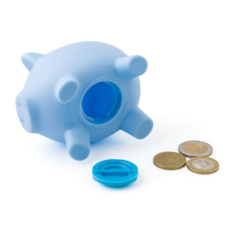 Sparschwein  &#039;Porky&#039; aus Kunststoff Weiß | ohne Werbeanbringung | Nicht verfügbar | Nicht verfügbar