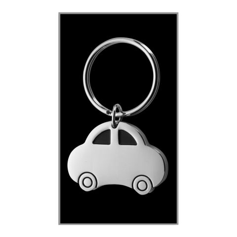 Schlüsselanhänger &#039;Racer&#039; aus Metall Silber | ohne Werbeanbringung | Nicht verfügbar | Nicht verfügbar