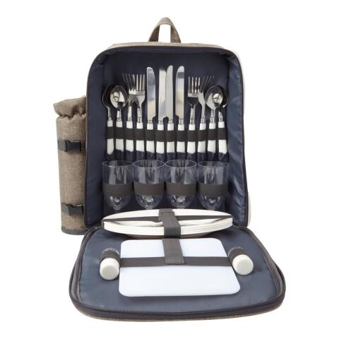 Picknick-Rucksack &#039;Aviator&#039; aus Polyester Blau | ohne Werbeanbringung | Nicht verfügbar | Nicht verfügbar