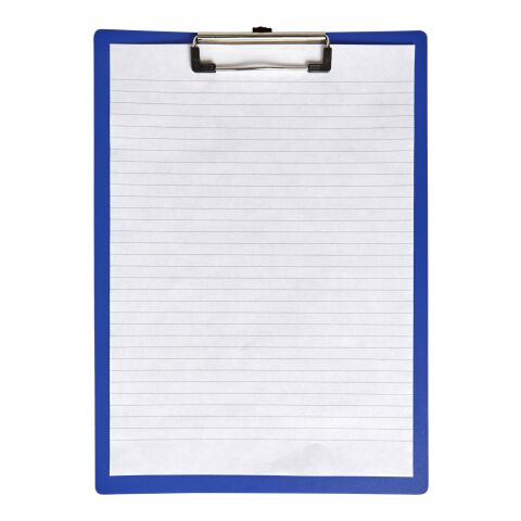 Klemmbrett &#039;Fix&#039; aus Kunststoff Kobaltblau | ohne Werbeanbringung | Nicht verfügbar | Nicht verfügbar