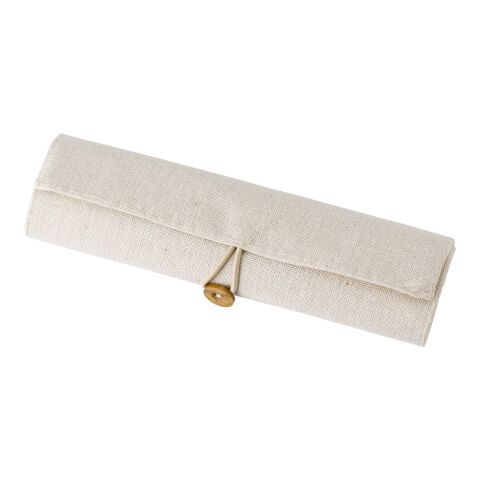 Malset &#039;Jula&#039; aus Leinen beige | ohne Werbeanbringung | Nicht verfügbar | Nicht verfügbar