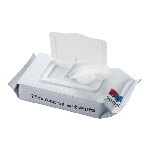 Desinfektions-Feuchttücher Weiß | ohne Werbeanbringung | Nicht verfügbar | Nicht verfügbar