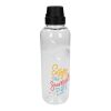 Trinkflasche Carve "School", 1,0 l weiß