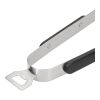 Grillzange "Opener" mit Kapselheber, 35 cm grau | ohne Werbeanbringung | Nicht verfügbar | Nicht verfügbar