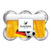 Bier, Sixpack 4C Digital Druck matt | Folienetikett(Fullbody transp)