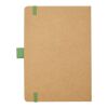 Berk A5 Notizbuch aus recyceltem Papier Standard | grün | ohne Werbeanbringung | Nicht verfügbar | Nicht verfügbar