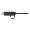 SMART 65 W, 100 cm, RCS-zertifiziertes magnetisches 5-in-1-Ladekabel schwarz