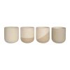 Originalhome Reclay 350 ml Tee- und Matcha-Becher Set  weiß