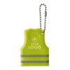 Schlüsselanhänger 'Warnweste' aus PVC Gelb | ohne Werbeanbringung | Nicht verfügbar | Nicht verfügbar
