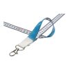 Isla 1-Meter-Lanyard mit Sublimation mit Sicherheitsverschluss weiss-weiss-weiss | Nicht verfügbar | Sublimation | Vorderseite | 1000 mm x 20 mm