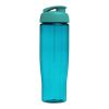 H2O Tempo® 700 ml Sportflasche mit Klappdeckel aquablau | ohne Werbeanbringung | Nicht verfügbar | Nicht verfügbar