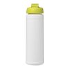 Baseline® Plus 750 ml Flasche mit Klappdeckel weiss-limone | ohne Werbeanbringung | Nicht verfügbar | Nicht verfügbar