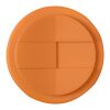 Americano® Espresso Eco 250 ml recycelter Isolierbecher mit auslaufsicherem Deckel schwarz-orange | ohne Werbeanbringung | Nicht verfügbar | Nicht verfügbar