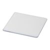 Renzo quadratischer Kunststoffuntersetzer weiß | ohne Werbeanbringung | Nicht verfügbar | Nicht verfügbar