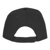 Ceto Cap mit 5 Segmenten und Sandwichschirm schwarz