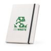 MILKY. A5-Notizblock mit Hardcover aus 100 % recyceltem Papier schwarz | ohne Werbeanbringung | Nicht verfügbar | Nicht verfügbar | Nicht verfügbar