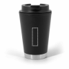 FIGLIOLI. Doppelwandiger, auslaufsicherer Reisebecher aus PP schwarz | ohne Werbeanbringung | Nicht verfügbar | Nicht verfügbar | Nicht verfügbar