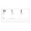 Wochenkalender Prestige A5 Kunstleder-Hardcover robust Dunkelblau | DIN A5 | ohne Werbeanbringung | Kupferprägung inkl.