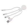 2099 | Xoopar Mr. Bio Smart Charging cable with NFC Weiss | ohne Werbeanbringung | Nicht verfügbar | Nicht verfügbar | Nicht verfügbar