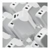 Xoopar Ice-G 65W GaN Netzadapter Weiss | ohne Werbeanbringung | Nicht verfügbar | Nicht verfügbar