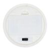 Koselys 3-teiliges LED-Kerzen-Set (batteriebetrieben) Creme | Digitaldruck | Kerze 3 | 25 mm x 140 mm