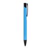 Alicante Soft Touch R-AL schwarze Tinte Hellblau-Schwarz | Gravur | in Verlängerung vom Clip | 50 mm x 8 mm | Nicht verfügbar