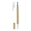 Textmarker Blau Weiss