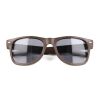 Sonnenbrille Justin Kaffee-Faser UV400 Natur | 1-farbiger Tampondruck | 1 cm vom linken Scharnier | 55 mm x 6 mm | Nicht verfügbar