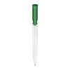 Kugelschreiber S40 Colour hardcolour Weiss-Grün | 1-farbiger Tampondruck | 90° vom Clip | 40 mm x 8 mm | Nicht verfügbar