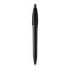 Kugelschreiber S! Extra hardcolour Schwarz | 1-farbiger Siebdruck | 90° vom Clip | 40 mm x 25 mm | Nicht verfügbar