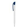 Kugelschreiber S45 Hardcolour Weiss-Dunkelblau | 1-farbiger Tampondruck | Clip | 25 mm x 6 mm | Nicht verfügbar