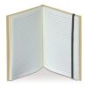 Karton Notizbuch A5 Braun | 1-farbiger Siebdruck | Rückseite | 100 mm x 140 mm | Nicht verfügbar