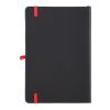 Notizbuch Iroko Hardcover Laser A5 Schwarz-Rot Weiß | ohne Werbeanbringung | Nicht verfügbar | Nicht verfügbar