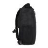 R-PET 600D Rolltop Fahrrad-Rucksack 20L Schwarz | Digitaler Aufkleber | Vorderseite | 120 mm x 170 mm