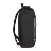 PU-beschichteter R-PET 600D Rolltop-Rucksack 20L Schwarz | ohne Werbeanbringung | Nicht verfügbar | Nicht verfügbar