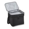 R-PET 600D Kühlbeutel mit zwei Fächern 30 x 20 x 25 cm 15 l Schwarz