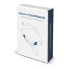 Nova Powerbank 22,5 W Power Delivery mit integrierten Kabeln 10.000 mAh Dunkelgrau