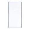 R-PET-Schnelltrocknungshandtuch 40 × 80 cm mit Beutel, Sublimationsdruck. Blau Weiss | ohne Werbeanbringung | Nicht verfügbar | Nicht verfügbar
