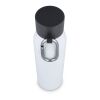 Karabiner mattierte Isolierflasche 600 ml Weiss | ohne Werbeanbringung | Nicht verfügbar | Nicht verfügbar