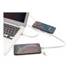 3-in-1 Kabel mit 5W Bambus Wireless Charger weiß | ohne Werbeanbringung | Nicht verfügbar | Nicht verfügbar
