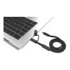 Arc RCS 60W 120cm 2-in-1 Schnellladekabel schwarz