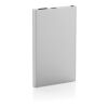 4.000mAh Type-C Powerbank aus RCS recyeltem ABS & Aluminium silber | ohne Werbeanbringung | Nicht verfügbar | Nicht verfügbar