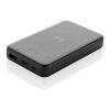 5.000mAh 5W Wireless Powerbank aus RCS recyceltem Kunststoff schwarz | ohne Werbeanbringung | Nicht verfügbar | Nicht verfügbar