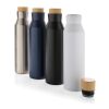 Gaia Vakuumflasche aus RCS recyceltem Stainless-Steel silber | ohne Werbeanbringung | Nicht verfügbar | Nicht verfügbar