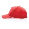 Impact 5 Panel Kappe aus 280gr rCotton mit AWARE™ Tracer Sattes Rot | ohne Werbeanbringung | Nicht verfügbar | Nicht verfügbar | Nicht verfügbar