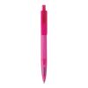 X3 Frosted-Pen aus GRS recyceltem PC rosa | ohne Werbeanbringung | Nicht verfügbar | Nicht verfügbar