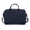 Kezar AWARE™ 500g/m² Wochenendtasche aus recyceltem Canvas marineblau | ohne Werbeanbringung | Nicht verfügbar | Nicht verfügbar | Nicht verfügbar
