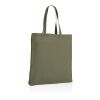 Impact AWARE™ recycelte Baumwolltasche 145gr mit Boden grün | ohne Werbeanbringung | Nicht verfügbar | Nicht verfügbar | Nicht verfügbar