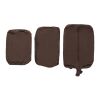KENTO URBAN Packing Cube Set aus RCS recyceltem Nylon braun